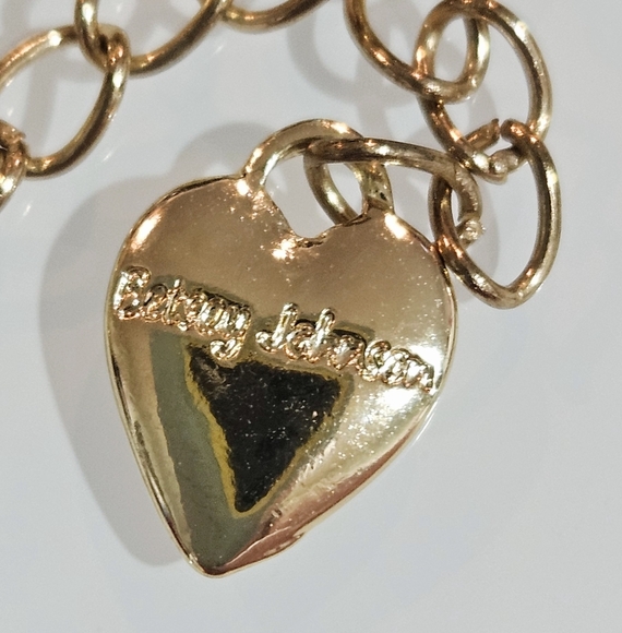 Betsey Johnson Gold Rabbit Pendant‎ with Orange Floral Accents Necklace - Picture 6 of 6